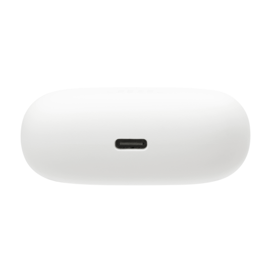 JBL Wave Beam 2 - White - True Wireless Noise Cancelling Earbuds - Top